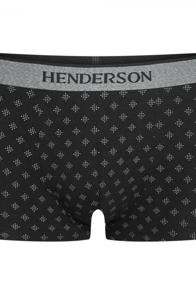 Pánské černé boxerky Henderson Match