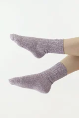 Pohodlné v růžové barvě ponožky Moraj s melírovaným vzorem