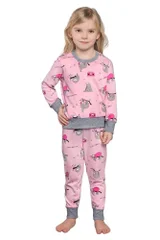 Dívčí pyžamo Orso v růžové barvě Italian Fashion