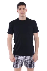 Pánské tričko Moraj Basic v černé barvě