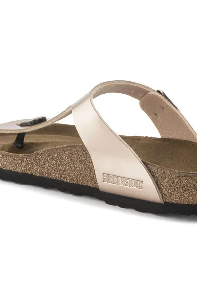 Dámské žabky Birkenstock Hnědo-Béžové Giza