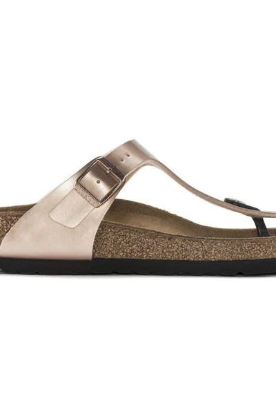 Dámské žabky Birkenstock Hnědo-Béžové Giza