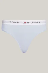 Dámská tanga SV Modrá - Tommy Hilfiger