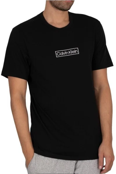 Pánské triko s krátkým rukávem UB1 v černé barvě - Calvin Klein