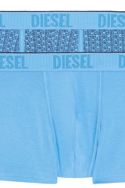 Pánské boxerky 2ks - 0NEAJ - v modré barvě - Diesel