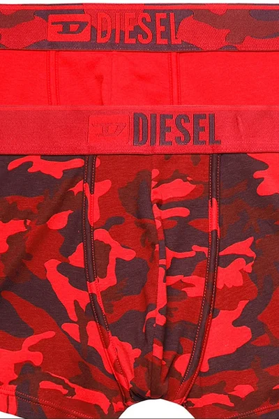 Pánské boxerky 2ks - 0WCAS - červená - Diesel