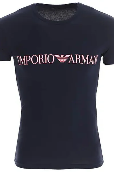 Pánské tričko  námořnická v modré barvě - Emporio Armani