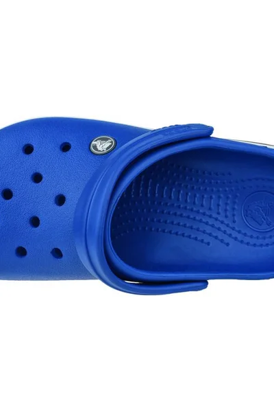 Modro-bílé masážní žabky Crocs Crocband pro dámy