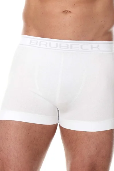 Pánské boxerky v bílé barvě - Brubeck
