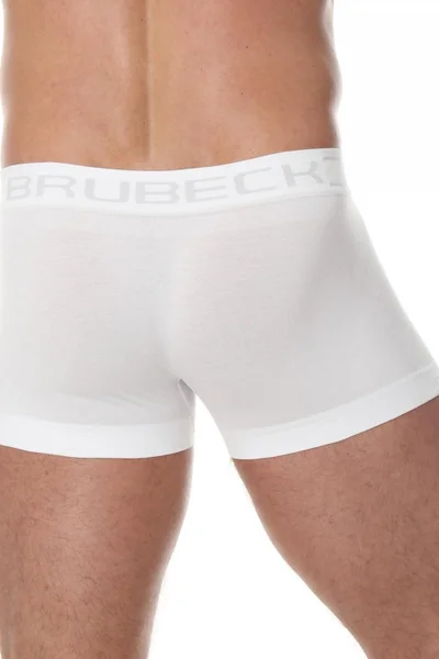 Pánské boxerky v bílé barvě - Brubeck