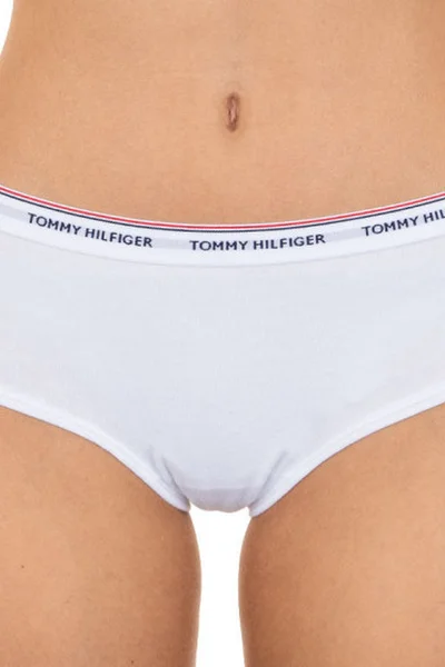 Něžné bílé Tommy Hilfiger dámské shorty kalhotky