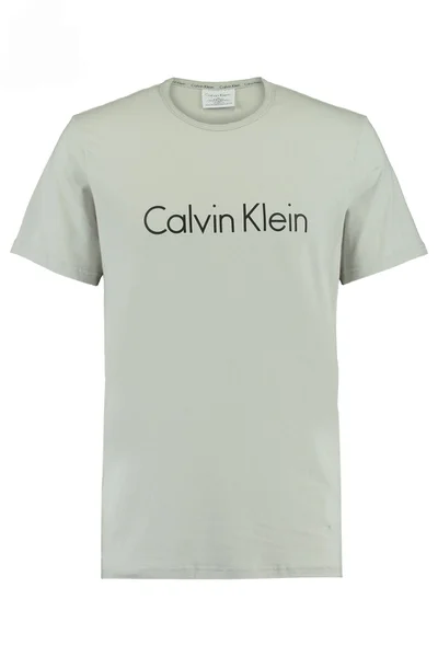 Pánské šedé tričko Calvin Klein