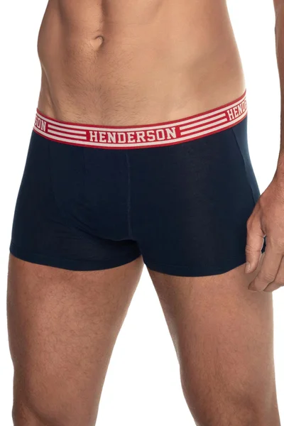 Pánské tmavě modré boxerky Henderson 2 pack