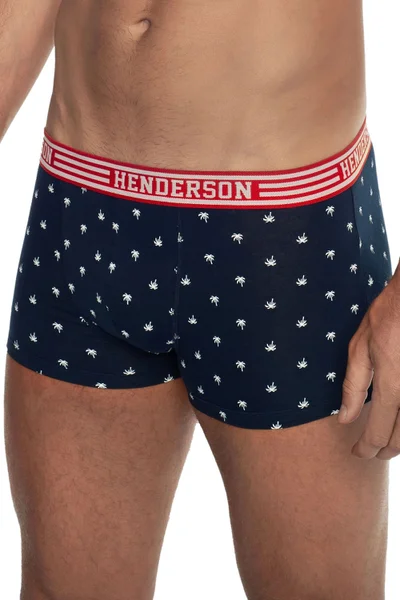 Pánské tmavě modré boxerky Henderson 2 pack