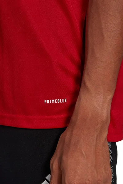 Pánské tréninkové tričko ADIDAS Primeblue červené