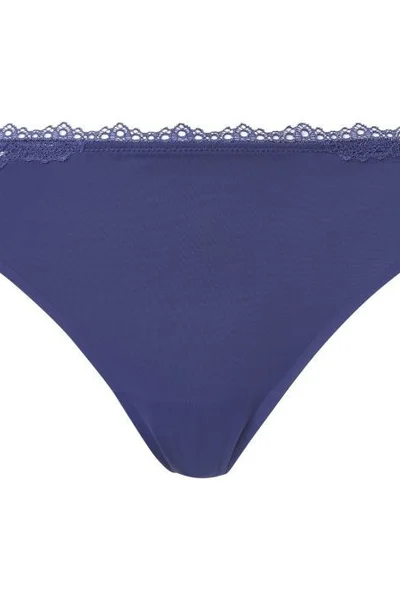 Dámské kalhotky Lotus - C8Q - tmavě v modré barvě - Calvin Klein