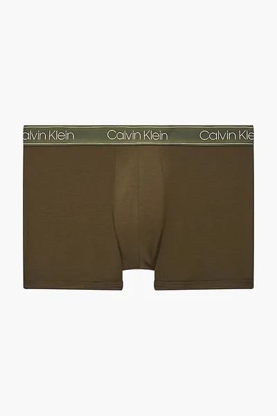 Pánské trenýrky Essential - - RBN - Khaki - Calvin Klein