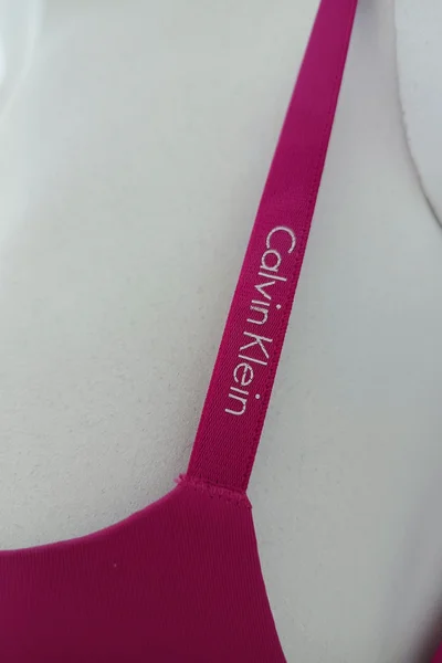 Calvin Klein Dámská Červená Push-Up Podprsenka Demi