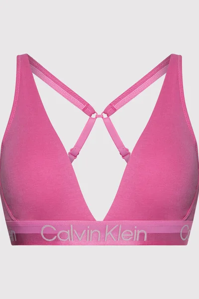 Dámská sportovní podprsenka - TO3 - Hollywood v růžové barvě - Calvin Klein