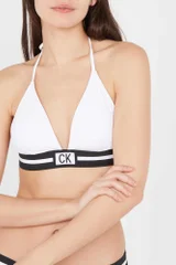 Bílý vrchní díl plavek  Calvin Klein