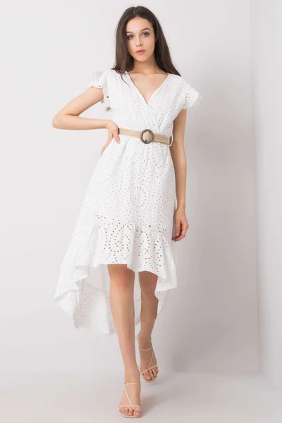 Dámské šaty TW SK BI v bílé barvě - FPrice