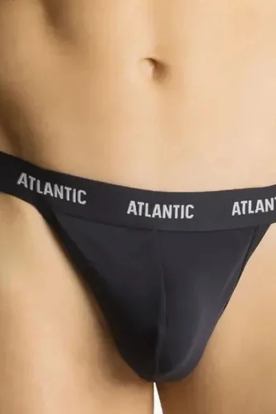 Atlantic Pánské Jockstrap Slipy - Tmavě Modrá