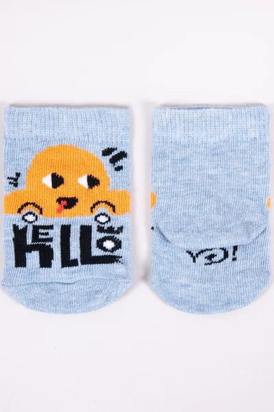 Chlapecké bavlněné ponožky 6-pack  vícebarevné - Yoclub