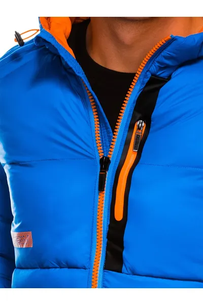 Pánská bunda v modré barvě - Ombre B2B Professional Sports