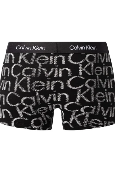 Mužské boxerky Calvin Klein s logem CK a celoplošným potiskem