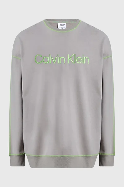 Neonová pánská mikina Calvin Klein Future Shift