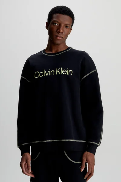 Calvin Klein neónová pánská mikina FUTURE SHIFT