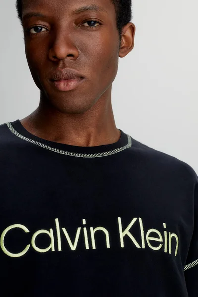 Calvin Klein neónová pánská mikina FUTURE SHIFT