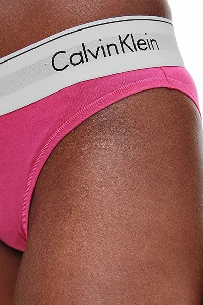 Dámské kalhotky VGY - tmavě v růžové barvě - Calvin Klein