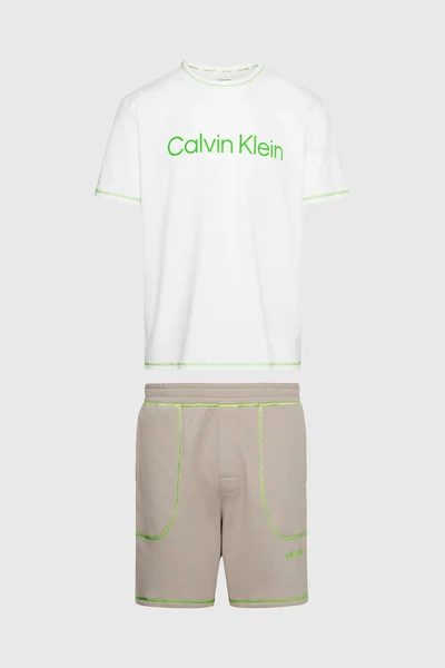 Neonové pánské pyžamo - Calvin Klein Future Shift