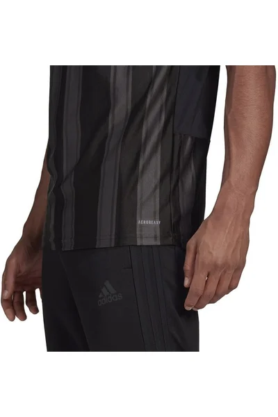 Pánské černošedé tričko ADIDAS Aeroready