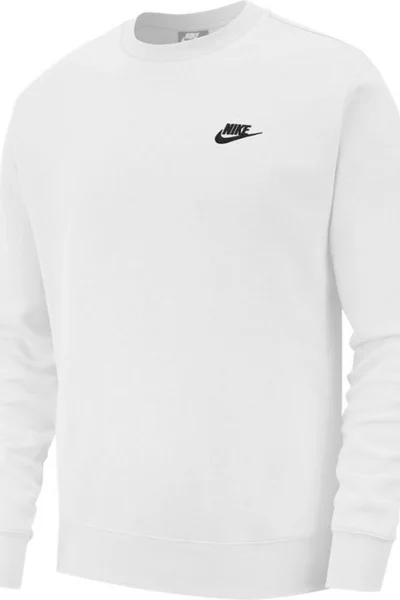 Pánská bílá mikina Nike Sportswear Club