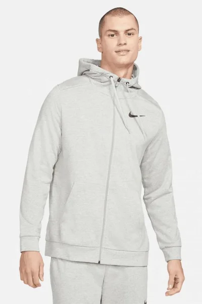 Ekologická šedá pánská mikina Nike Dri-FIT