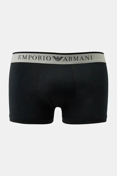 Emporio Armani Pánské Boxerky 2ks - Bavlněné a Pruhované