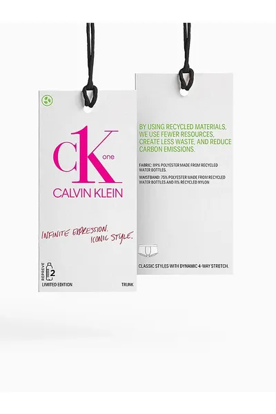 Pánské boxerky CK ONE - C4A - Světle šedá - Calvin Klein