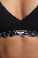 Dámská podprsenka bez kostic - Emporio Armani - černá