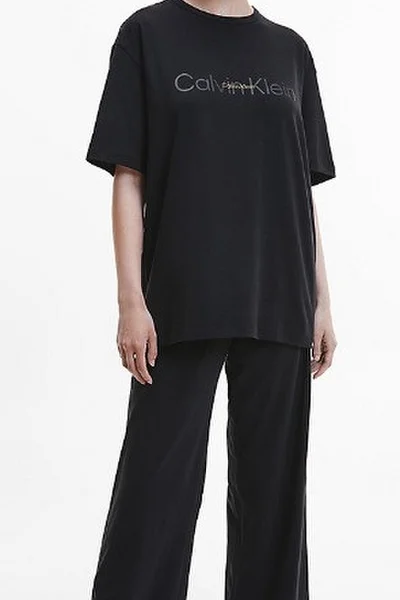 Dámské pyžamo  UB1 v černé barvě - Calvin Klein
