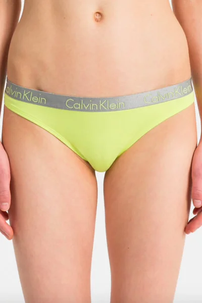 Tanga žlutá Calvin Klein