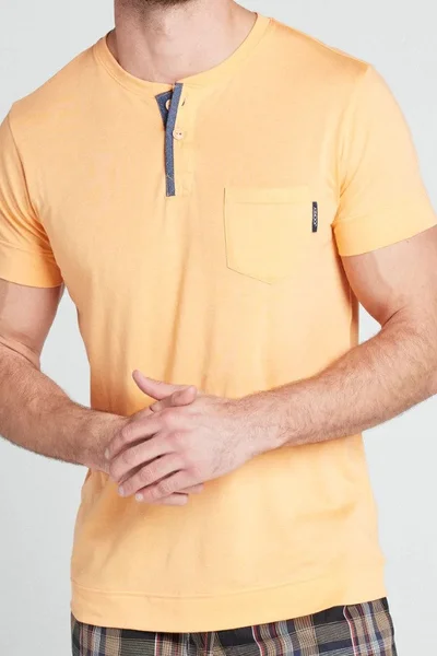 Pánské triko na spaní  oranžová - Jockey
