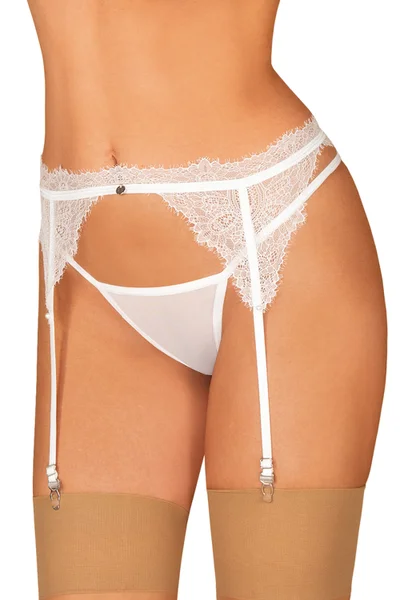 Dámský elegantní podvazkový pás Bianelle garter belt - Obsessive