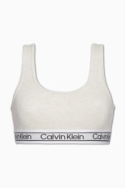 Sportovní béžová podprsenka  Calvin Klein