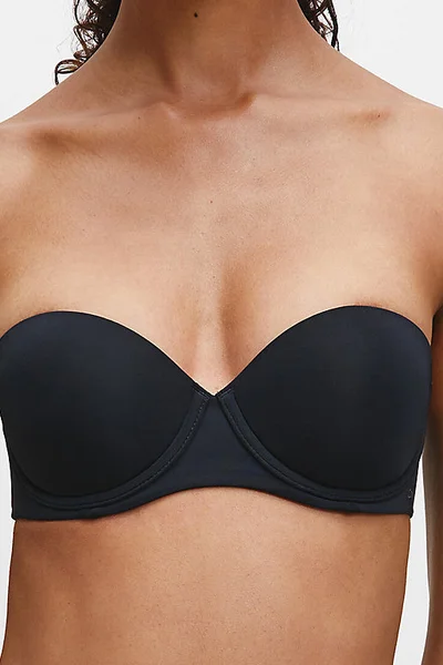 Calvin Klein Push-Up Vyztužená Podprsenka Dámská Černá