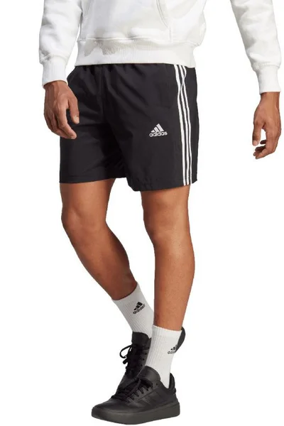 Šortky adidas Aeroready 3-Stripes Essentials M - černé