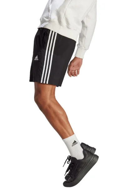 Šortky adidas Aeroready 3-Stripes Essentials M - černé