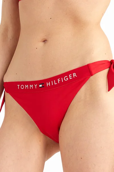 Dámský spodní díl plavek s vázáním - Tommy Hilfiger