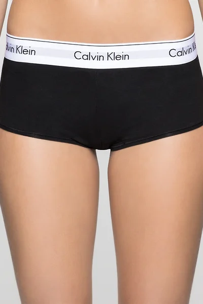 Černé sportovní šortky - Calvin Klein Modern Cotton